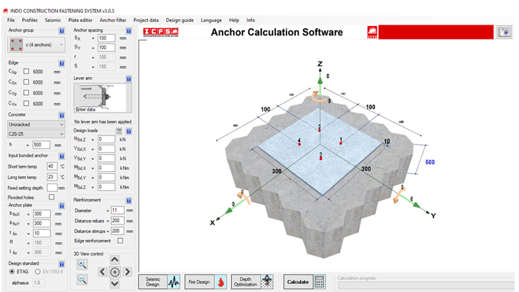 anchor-calculation-software