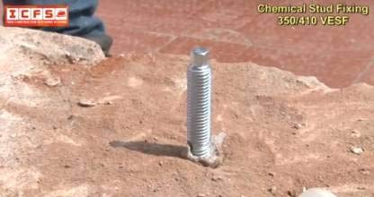 ICFS Chemical Anchor Bolt with Hex Nut & Plain Washer